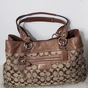 Brown Coach Handbag